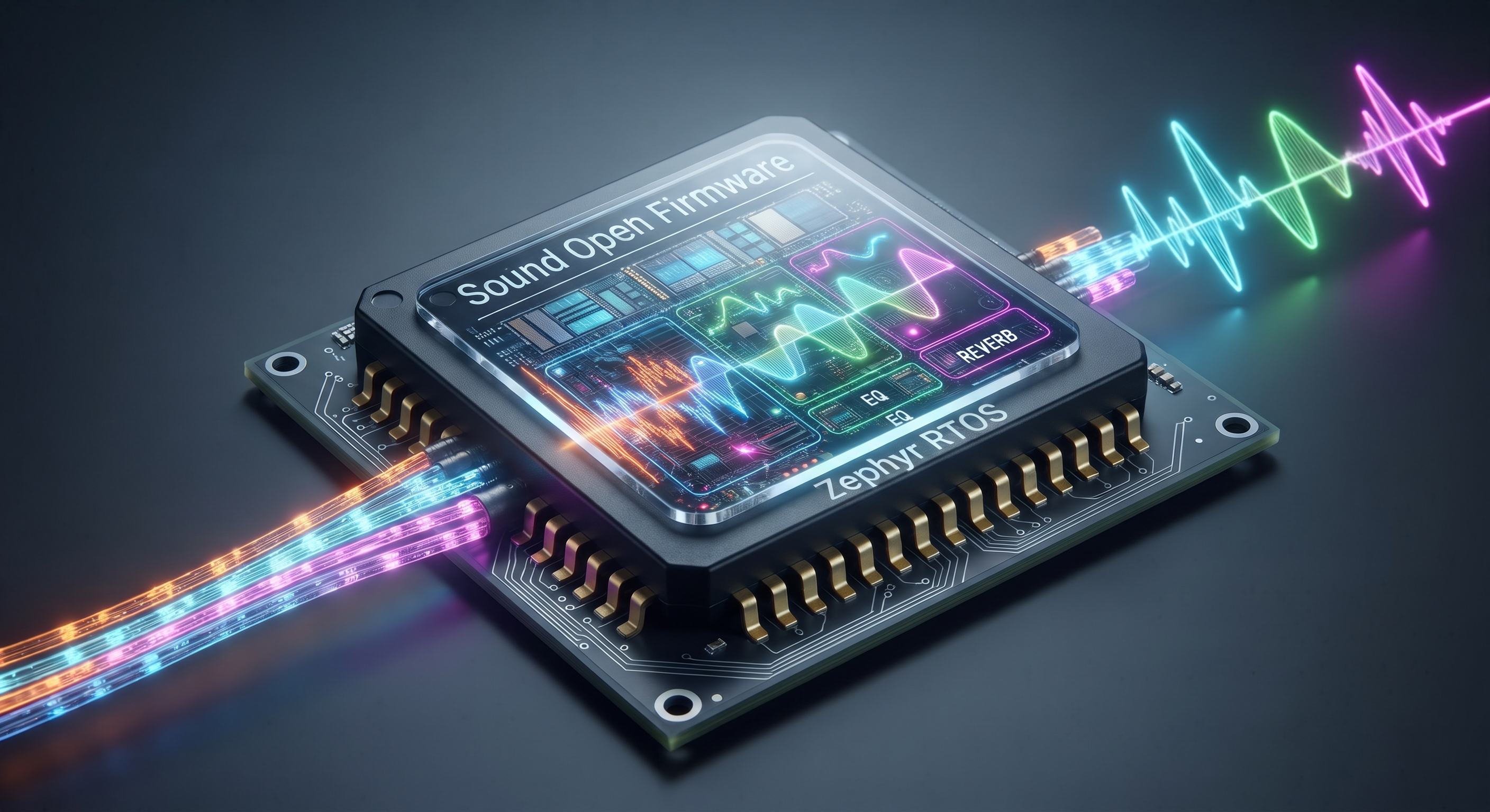 Sound Open Firmware audio DSP processing